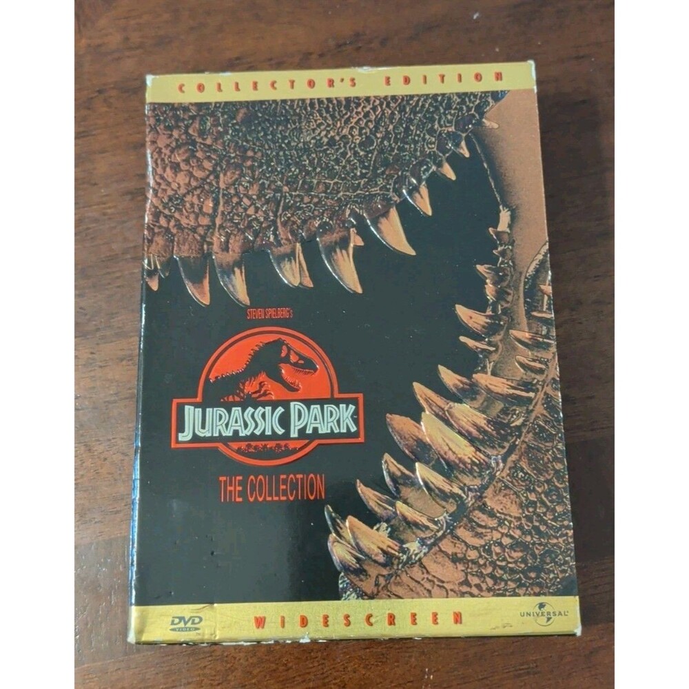 Jurassic Park & The Lost World Collector's Edition DVD Box Set Full Screen